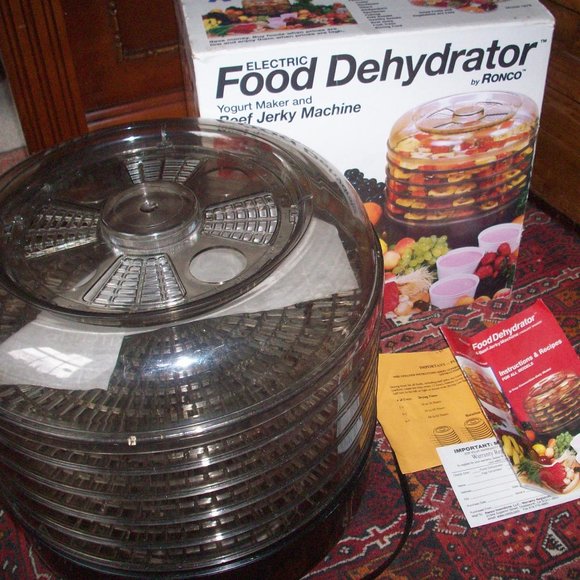 Ronco Kitchen Classic Electric Food Jerky Crafts Dehydrator 5 Trays